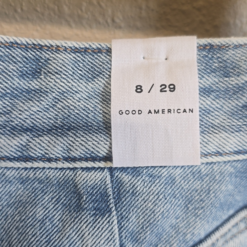 NWT Good American Khloe Jeans Size 8 - Picture 11 of 13